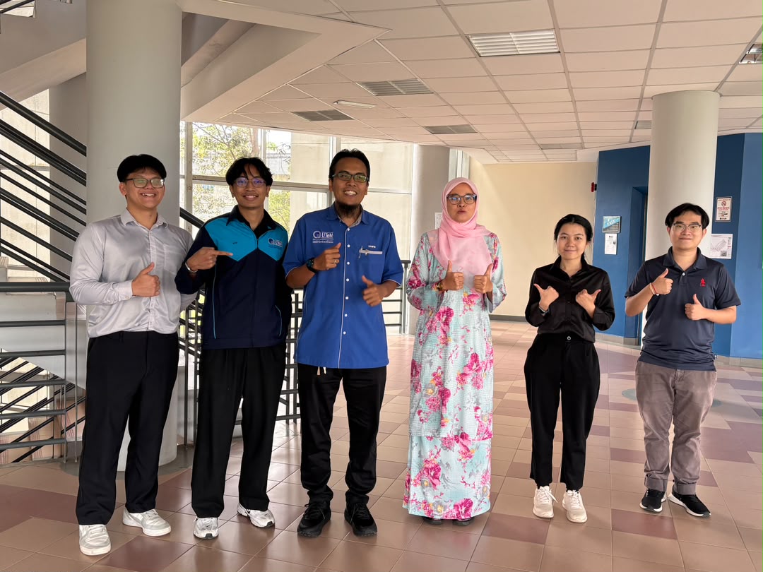 Group photo during presentation